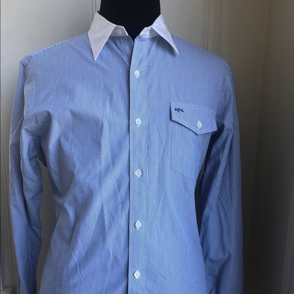 Custom Made Polo by Ralph Lauren Dress Shirt - Picture 2 of 9